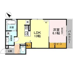 グレイスコート住吉本町の物件間取画像